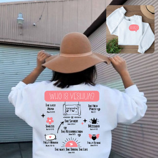 Sweatshirt Yeshua Christian Women