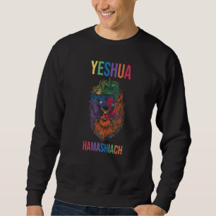 Sweatshirt Yeshua Hamashiach Jésus Christ en hébreu Yeshua Me