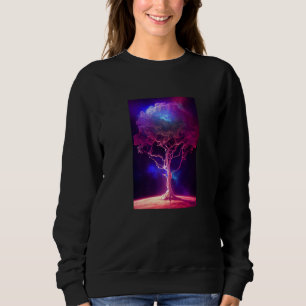 Sweatshirt Yggdrasil Arbre Mondial de la Vie Viking Celtique 