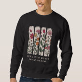 Sweatshirt YHWH Chaque Respiration Parle Son Nom Yahweh (Devant)