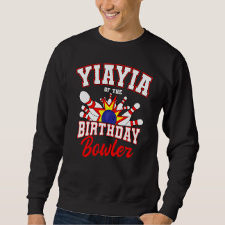 Sweatshirt Yiayia De L'Anniversaire Bowler Anniversaire Bowli