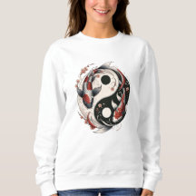 Yin et Yang Poisson Koi Japonais