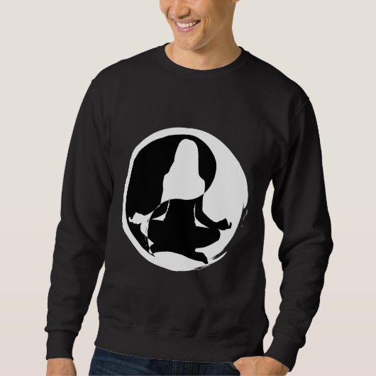Sweatshirt Yin Et Yang Yoga (Devant)