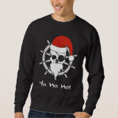 Sweatshirt Yo Ho Ho Pirate Noël Nautique (Devant)