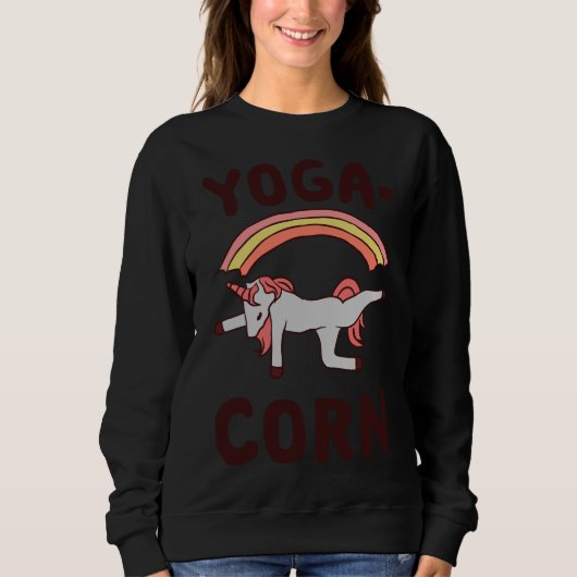 Sweatshirt Yoga Corn (Devant)