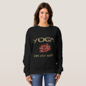 Sweatshirt Yoga Dans Mon Esprit Essentiel (Devant entier)