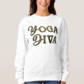 SWEATSHIRT YOGA DIVA (Devant)