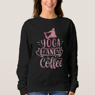 Sweatshirt Yoga et café