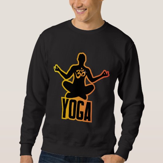 Sweatshirt Yoga génial (Devant)