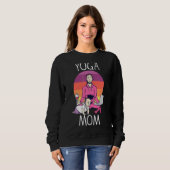 Sweatshirt Yoga Maman 1 (Devant entier)