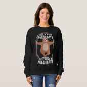 Sweatshirt Yoga paresse 85 (Devant entier)