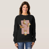 Sweatshirt Yoga Tiger (Devant entier)