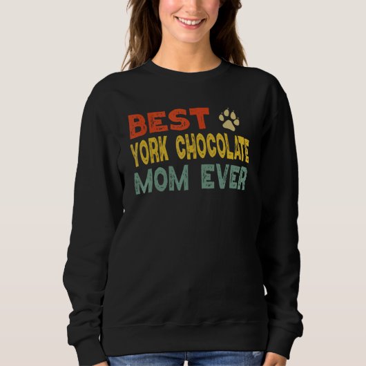 Sweatshirt York Chocolate Cat Mom Owner Breeder  Kitten (Devant)