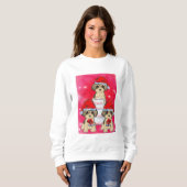 Sweatshirt Yorkie Poo (Devant entier)