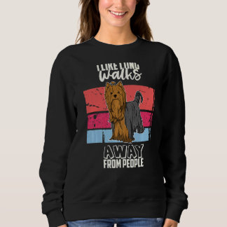 Sweatshirt Yorkshire Terrier Chien Vintage 30