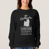 Sweatshirt Yorkshire Terrier Dog Breed  75 (Devant)