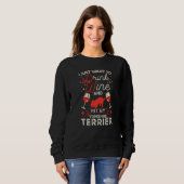 Sweatshirt Yorkshire Terrier Wine Yorkshire Terrier   (Devant entier)