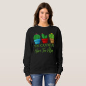 Sweatshirt You Can Never Have Too Many Plants Garden Gardenin (Devant entier)