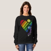 Sweatshirt You Matter Semicolon Don't Let Your Story End Ment (Devant entier)