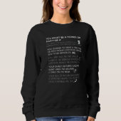 Sweatshirt You Might Be A Farmer Or Rancher If (Devant)
