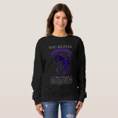Sweatshirt You Really Thought I Was Normal Dragons Grumpy (Devant entier)