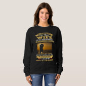 Sweatshirt You Should Know About My Spoiled Wife She Was Born (Devant entier)