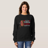 Sweatshirt You Throw Darts Axe Throwing (Devant entier)
