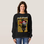 Sweatshirt You Will Hear The Meows Domesticated Animal Cat (Devant entier)