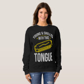 Sweatshirt Young and Skilles Harmonica Player (Devant entier)