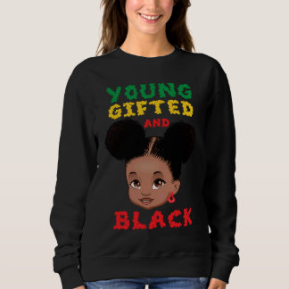 Sweatshirt Young ed And Black Toddler Black African Girl Kids