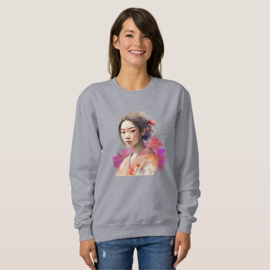Sweatshirt Young Geisha (Devant entier)