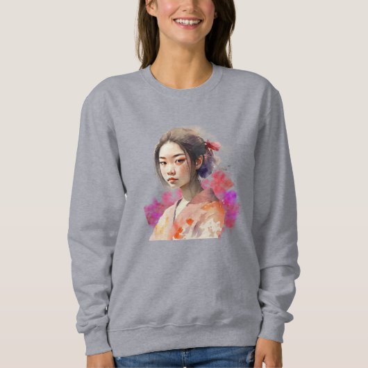 Sweatshirt Young Geisha (Devant)
