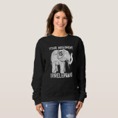 Sweatshirt Your Argument Is Irrelephant (Devant entier)