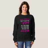 Sweatshirt Your Girlfriend Just Needs To Please You  Relation (Devant entier)