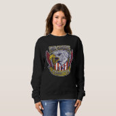 Sweatshirt Your Sacrifice is not Forgotten Veteran's Day (Devant entier)