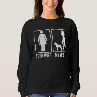 Sweatshirt Your Wife My Wife  For Husband Rottweiler Dog Dad