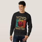 Sweatshirt Yoyo Master Vintage Yoyo (Devant entier)