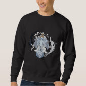 Sweatshirt Yue Tui Et La Koi Fish (Devant)