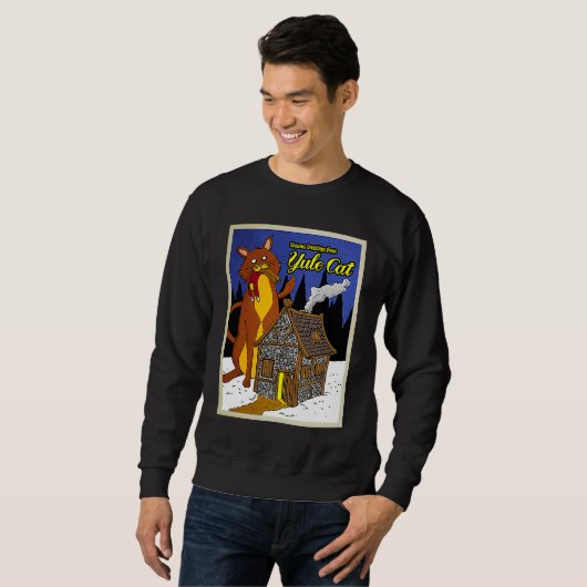 Sweatshirt Yule Cat (Devant entier)