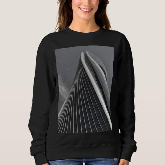 Sweatshirt Zaha Architecture Skyscraper Building Office Urban (Devant)