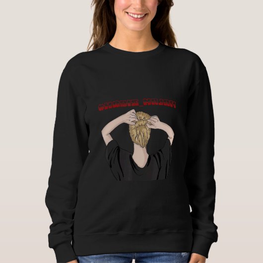 Sweatshirt Zan Zendegi Azadi Hadis Najafi Liberté des femmes (Devant)