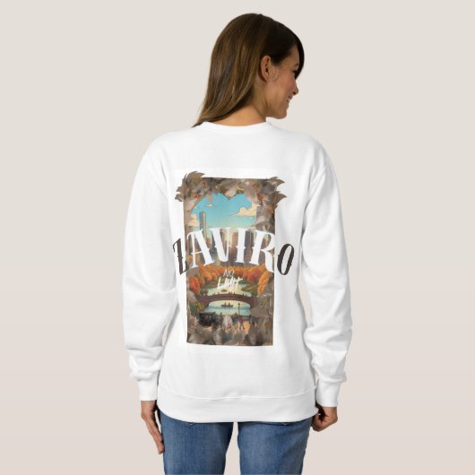 Sweatshirt ZAVIRO - NO LIMIT (NYC Fall Edition) (Dos entier)