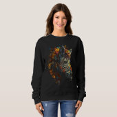 Sweatshirt Zebra  Animal  Zoo Animal Zebra (Devant entier)