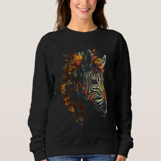 Sweatshirt Zebra Animal Zoo Animal Zebra