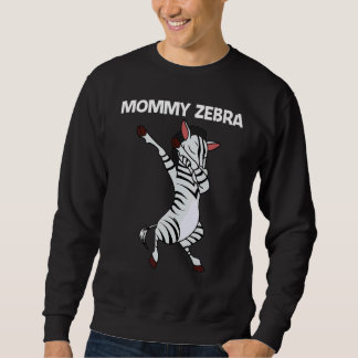 Sweatshirt Zebra For Women Mom African Zoo Animal