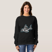 Sweatshirt Zebra Pleco Fish (Devant entier)