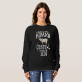 Sweatshirt Zebu Cow Brahman Bull Cattle Mini (Devant entier)