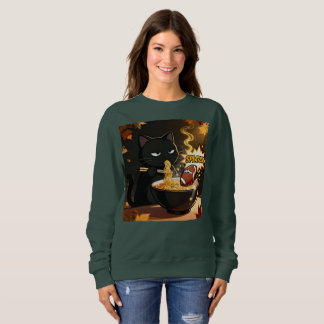 Sweatshirt Zen Cat et l'atterrissage inattendu