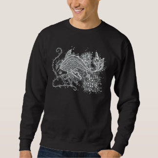 Sweatshirt Zen Koi Fish Tattoo