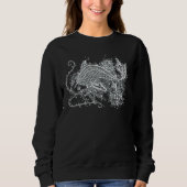 Sweatshirt Zen Koi Fish Tattoo (Devant)